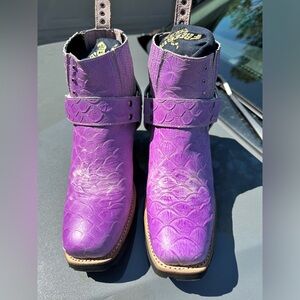 Freebird Whiskey Ankle Boot - Color Mood Ring Sz 9 (Rare!)